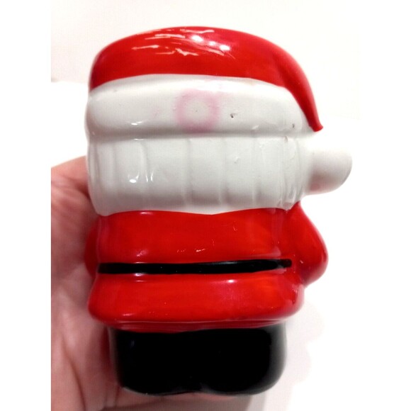 2 Candle Holders Santa Clause Taper Votive Christmas Vintage Taiwan - Picture 5 of 12